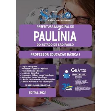 Imagem de Apostila Prefeitura de Paulínia - SP - Professor Educação Básica I
