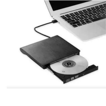 Imagem de Gravador Leitor Dvd/cd Externo Usb 3.0 Portátil Pc Notebook - ML
