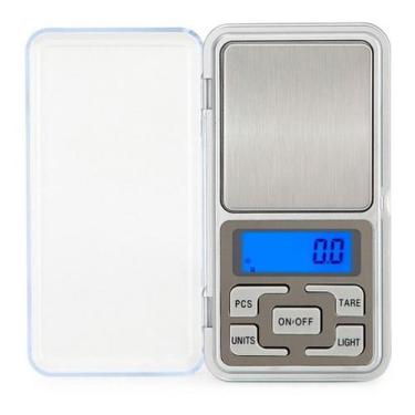 Imagem de  Mini Balança Digital Alta Precisão Pocket Scal 0.1G500G - Bc Bora Col