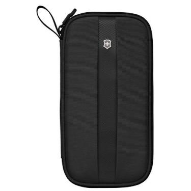 Imagem de Suporte De Documentos Vicotrinox Com Proteção Rfid Preto 610597 - VICT