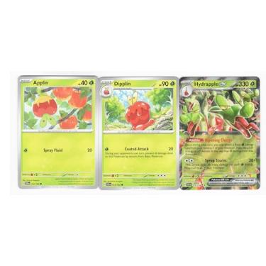 Imagem de Hydrapple ex 014/142 - Stellar Crown Pokemon Card Lot – 3 Card Set