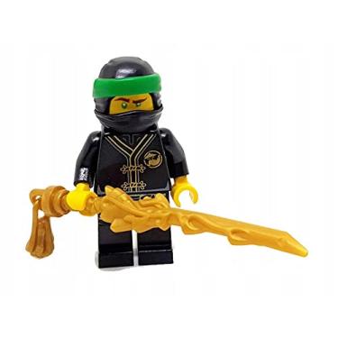 Imagem de LEGO NINJAGO Minifigure - Lloyd Black Wu-Cru Training Gi Limited Edition Foil Pack (with Dragon Sword and Helmet)