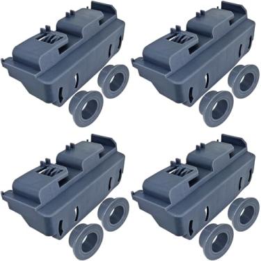 Imagem de WD28X27241 Kit de suporte e rolo inferior para lava-louças GE conjunto de rodas inferiores WD12X10438, WD12X10439, WD12X10439, WD12X10446, WD12X10447, WD12X22656, WD12X22657 (4 peças s)