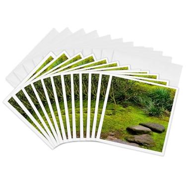 Imagem de 3dRose Cartões comemorativos, 15 x 15 cm, pacote com 12, pedras de piso, Portland (gc_207793_2)