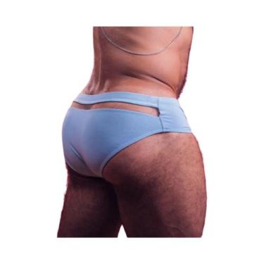 Imagem de sunga sexy slip com tule transparência na parte de trás - ALVEZ ALVES 