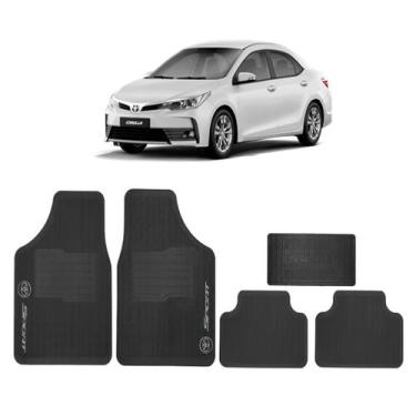 Imagem de Tapete Automotivo Completo Toyota Personalizado Borracha - NoBrand, CO