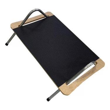 Imagem de Apoio Para Pés Ergonômico Descanso Inclinado Escritório Nr17 - Lufewar