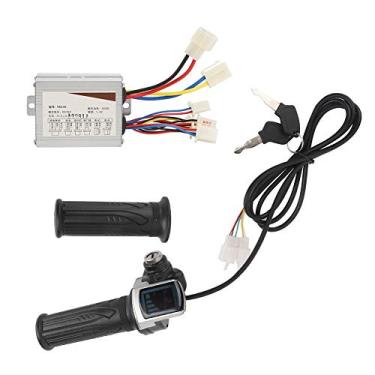 Imagem de 350W Electric Quantity Grip Grip Controller Set para Bicicleta Eletrônica, Com Trava, para Bicicleta Elétrica e Scooter