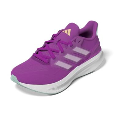 Imagem de adidas, Ultrarun 5 Tênis infantil, Cor rosa claro/branco/laranja, 18