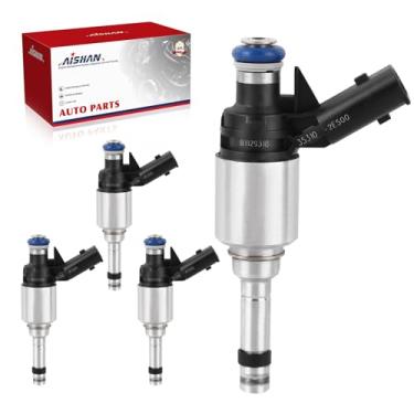 Imagem de AISHAN 4 peças de injetores de combustível 6 furos compatíveis com Hyundai Elantra 2014 2015 2016 2017, para Hyundai Tucson 2014 2015, para Kia Forte Koup Forte5 Soul 2014-2016 L4 2.0L Substituir #
