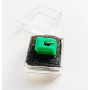 Imagem de Agulha para toca-discos diamante ATN95E AT 93 AT 95 Stylus de substituição para AT-LP120-USB e vários acessórios de toca-discos AT-Model (verde)