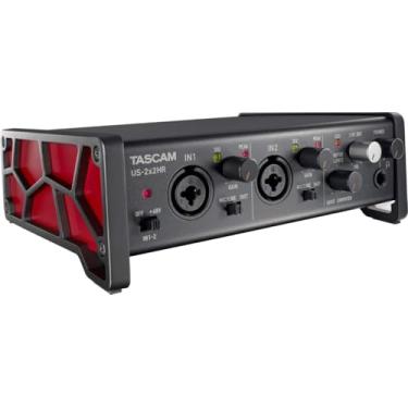 Imagem de Tascam US-2x2HR 2 Microfone 2 polegadas/2 saídas interface de áudio USB versátil de alta resolução (US2X2HR)