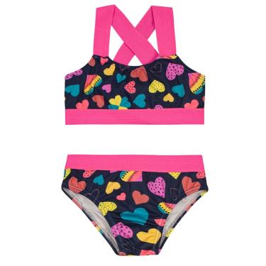 Imagem de Biquíni em malha UV Infantil menina Brandili