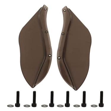 Imagem de Grcfumo 1 par para pára -brisa lateral, defletores de ar asa lateral de carenagem, tampa lateral esquerda para cvo flhtcse flhtcse2 flhxse flhtcuse efi flhtci flHtc (Defumado)