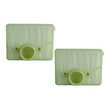Imagem de Filtro de ar 2 peças para modelos Dolmar 109 Happy Start 110i 111 115 115i PS-43 PS-52 PS-540 Makita DCS430 DCS-520I DCS-6800i (pacote com 2)