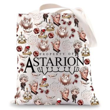 Imagem de JNIAP Bolsa BG3 Astarion BG3 Astarion Gifts Astarion High Elf Gift Astarion Merchandise Astarion Approves Shoulder Bag, Of Astarion Tb, Large