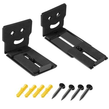 Imagem de Khazylorr Suporte de barra de som sob TV, suporte ajustável para barra de som, suporte de parede para Samsung, Bose, Vizio, LG, Sony, JBL, Sonos e mais barras de som