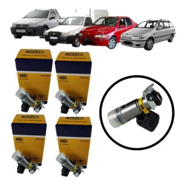 Imagem de 4x Bico Injetor Palio Weekend Fiorino Siena Strada  Iwp066 - Magneti M