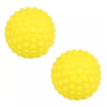 Imagem de 2x Bolinha Cravo para Cachorro Pet Anti Stress e Massagem Mãos e Pés -