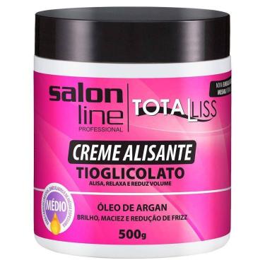 Imagem de Salon Line Creme Alisante  Argan Medio - 500G