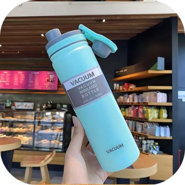 Imagem de Garrafa Térmica Aço Inox Portátil 769ml isolamento duplo Café Suco Águ