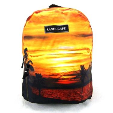 Imagem de Mochila De Costas Landscape Pôr-do-sol - Dermiwil