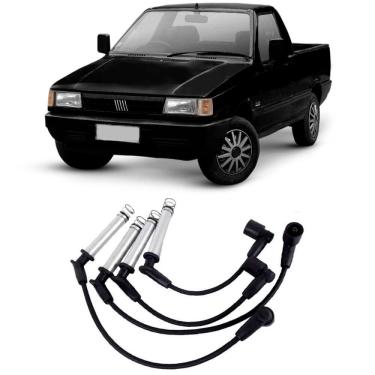 Imagem de Jogo Cabo Vela Ignição Fiat Fiorino 1.5 92 a 93 Ngk