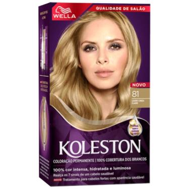 Imagem de Tinta de Cabelo Koleston Louro Cinza Claro 81