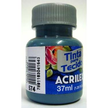 Imagem de Tinta Para Tecido 37ml Fosca - 574 Cinza Lunar Acrilex