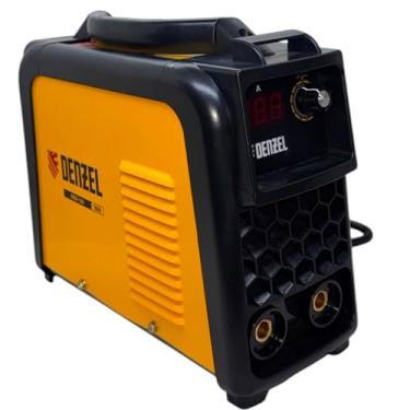 Imagem de Denzel Máquina de Solda Inversora MMA-140, 140A, Bivolt, 60Hz, Amarelo e Preto