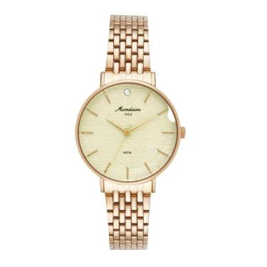 Imagem de Relogio Mondaine Feminino Ref: 32923lpmvde1 Fashion Dourado 1954