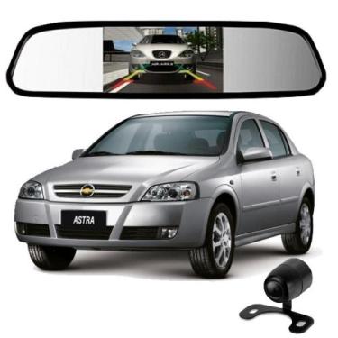 Imagem de Camera De Re Espelho Retrovisor Com Tela Chevrolet Astra - Importado