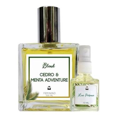 Imagem de Perfume Feminino Cedro & Menta 100Ml + Mini 10Ml - Essência Do Brasil