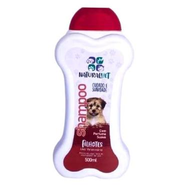 Imagem de Shampoo Pet Naturalvet Filhotes Cuidado e Suavidade 500ml - Borlen