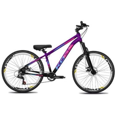 Imagem de Bicicleta Aro 29 KOG 1X7 Tipo Freeride Viking Hupi Gios, Preto degrade