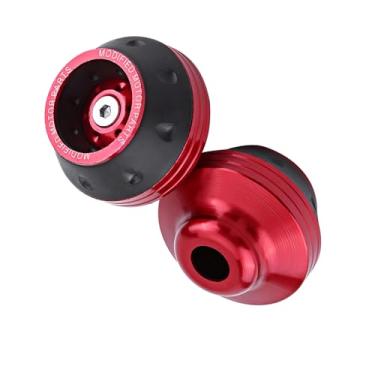 Imagem de Sliders de Moldura do Garfo Dianteiro de Alumínio CNC para Motocicleta - Guardas de Colapso Ciclomotores de Scooter - Laranja (Vermelho)