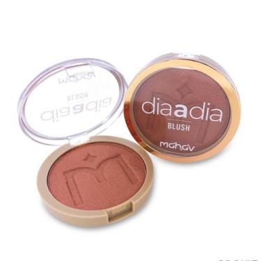 Imagem de Blush Cintilante Dia a Dia  Mahav  Toque Brilhante e Natural para o Ro