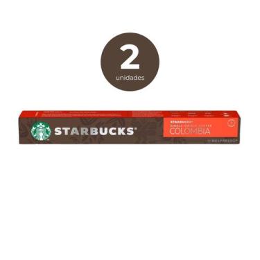 Imagem de 2 CAFÉ Cápsulas COLÔMBIA STARBUCKS Nespresso 10un