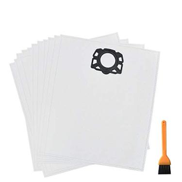 Imagem de EZ SPARES Substituição para Karcher2.863-006.0 Peças sobressalentes do aspirador de pó Clean Fairy Karcher sacos de filtro de lã, WD4, WD5, WD5/P aspiradores úmidos e secos MV4, MV5, MV6 (12 peças)