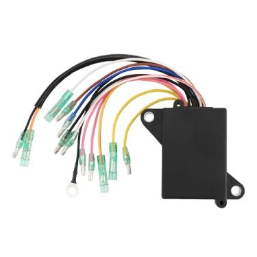 Imagem de WOOSTAR Substituição da bobina de ignição da unidade CDI de 13 fios para motor de popa de 4 tempos 8HP 9.9HP OEM 68T-85540-00