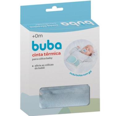 Imagem de Cinta termica buba para colica com bolsa gel baby 100% natural lavável