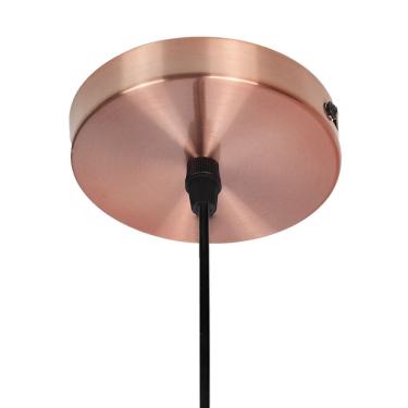 Imagem de Conjunto Para Pendente Kit Base + Soquete E27 Bivolt Cobre