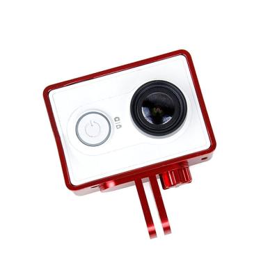 Imagem de Frame/Moldura em Alumínio para Câmeras Xiaomi Yi Cor Vermelho