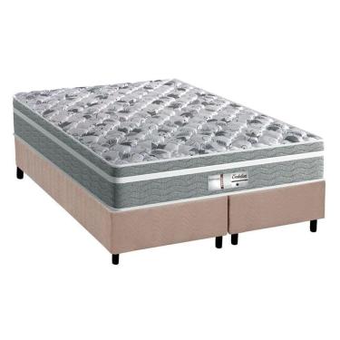 Imagem de Cama Box Queen: Colchão Molas Ensacadas Probel Masterpocket Evolution + Base Clean(158X198)