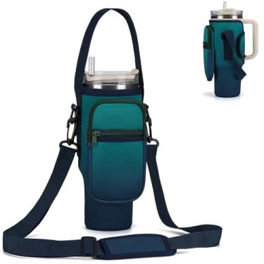 Imagem de GOEWY Bolsa Para Garrafa De Água Stanley 40Oz Tumbler Com Alça Suporte Celular E Neoprene Copos
