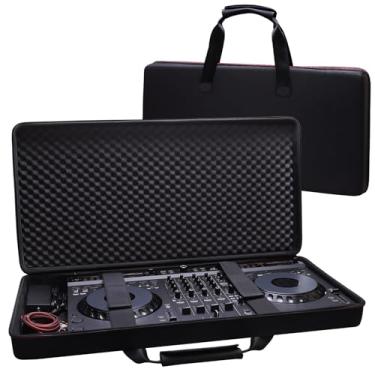 Imagem de L LTGEM Bolsa Para Controlador De Dj Compatível Com Pioneer Ddj-1000, Ddj-Flx10, Ddj-Rev7, Ddj-Rev5, Ddj-Flx6-Gt, Ddj-1000Srt, Alphatheta Ddj-Grv6, Rane Four (Dimensões Externas: 85 X 42 14 Cm)