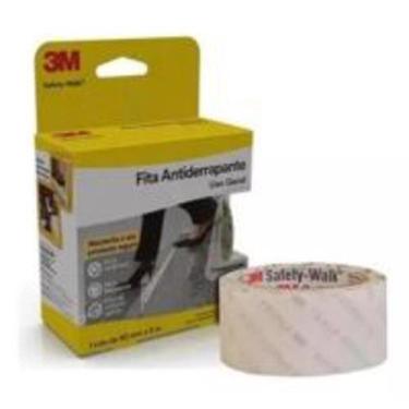 Imagem de Fita Antiderrapante Rampa Escada 50mm X 20m Transparente 3m - 000052