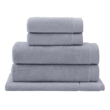 Imagem de Jogo toalha de banho 5 peças dual air cinza - buddemeyer