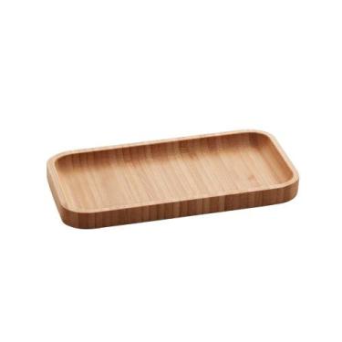 Imagem de Bandeja Retangular Bambu P (20 cm) - Lyor