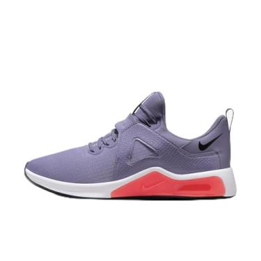 Imagem de Nike Tênis de treino feminino Air Max Bella TR 5 (DD9285-506, Daybreak/prata metálico/carmesim brilhante/preto), Daybreak/prata metálica preta, 35